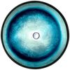 Anzzi Tara Deco-Glass Vessel Sink in Deep Sea LS-AZ8185
